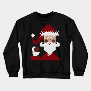 Santa Claus square pattern Crewneck Sweatshirt